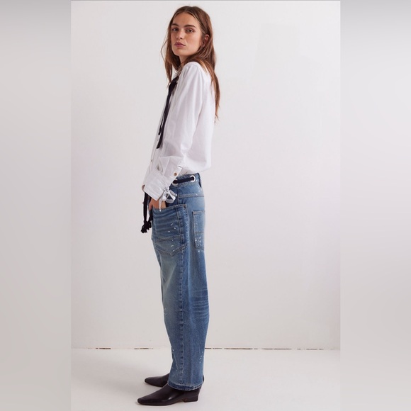 We the Free Moxie Barrel Jeans - Picture 3 of 9
